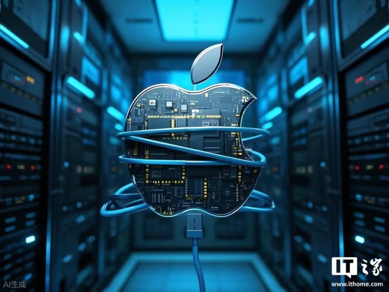 消息称苹果进军 AI 数据中心领域，正订购约 10 亿美元英伟达 GB300 NVL72 系统(图1)